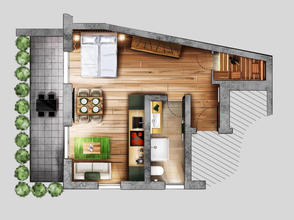 Black Forest Luxury Apartment Waldglueck Mit Sauna Königsfeld im Schwarzwald Eksteriør bilde